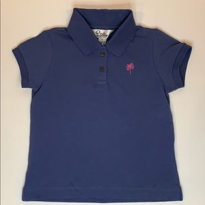 NWT Lilly Pulitzer Girls SS Navy Polio Size 5
